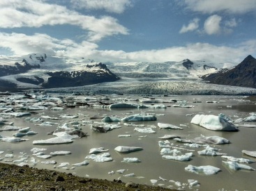 Gletscherbächen Fjallsárlón